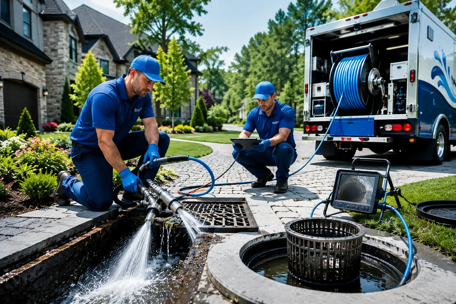 Local outdoor drain cleaning professionals in Marquette, NE